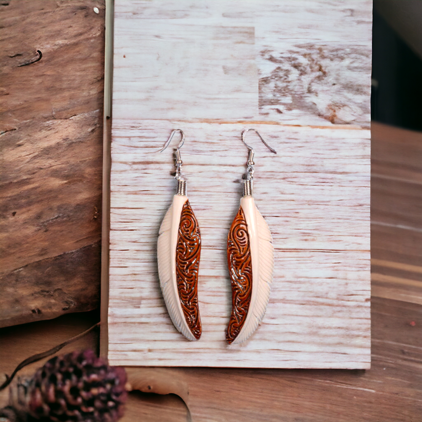 Bone Huai Earrings