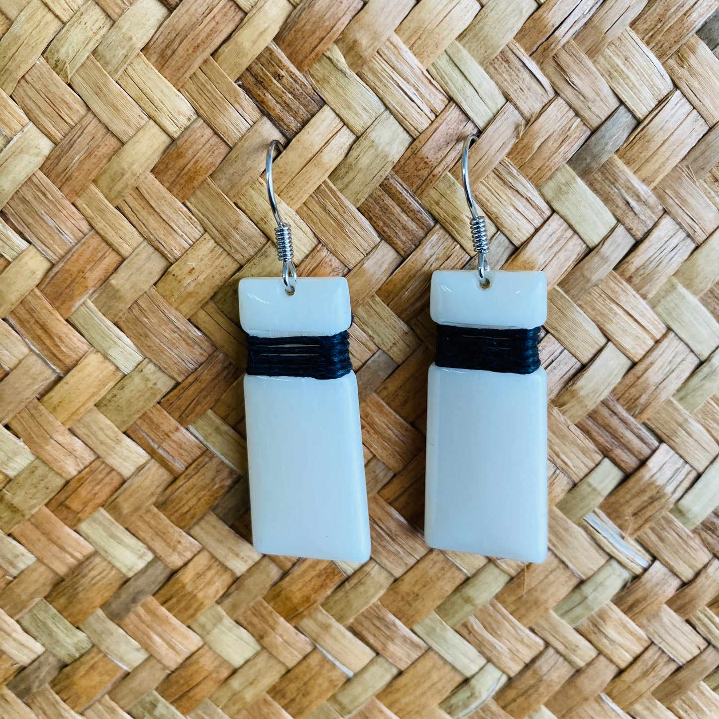Bone Toki Earrings
