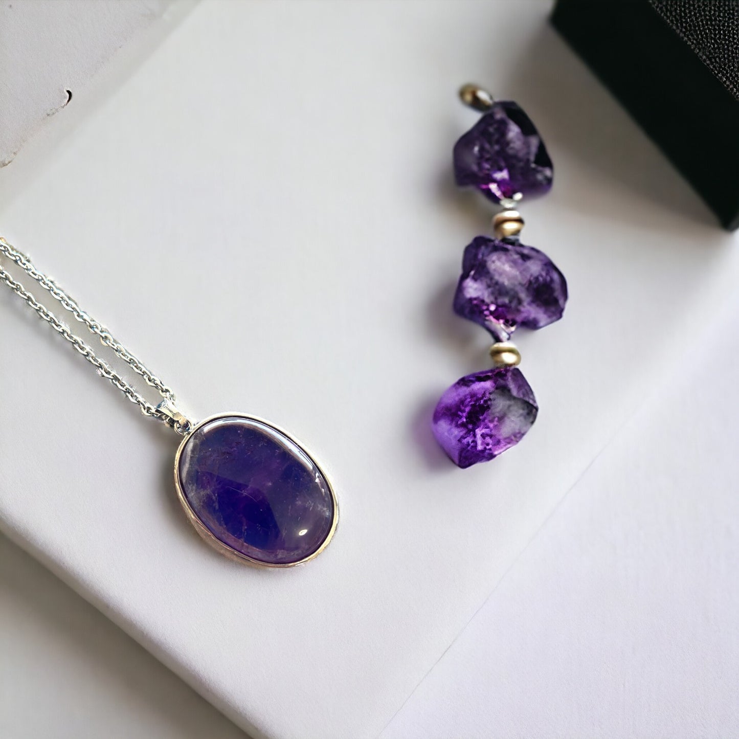 Nudi Point Amethyst Pendant