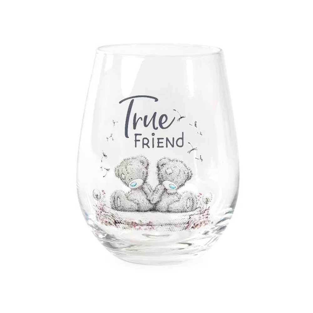 Me to You True Friend Wine Glass & Socks Set