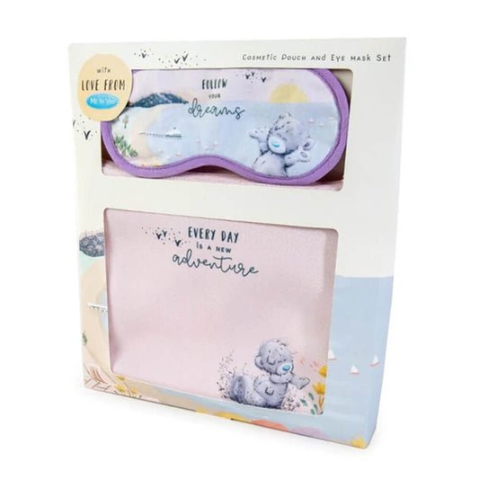 Me to You Eye Mask & Cosmetic Pouch Set