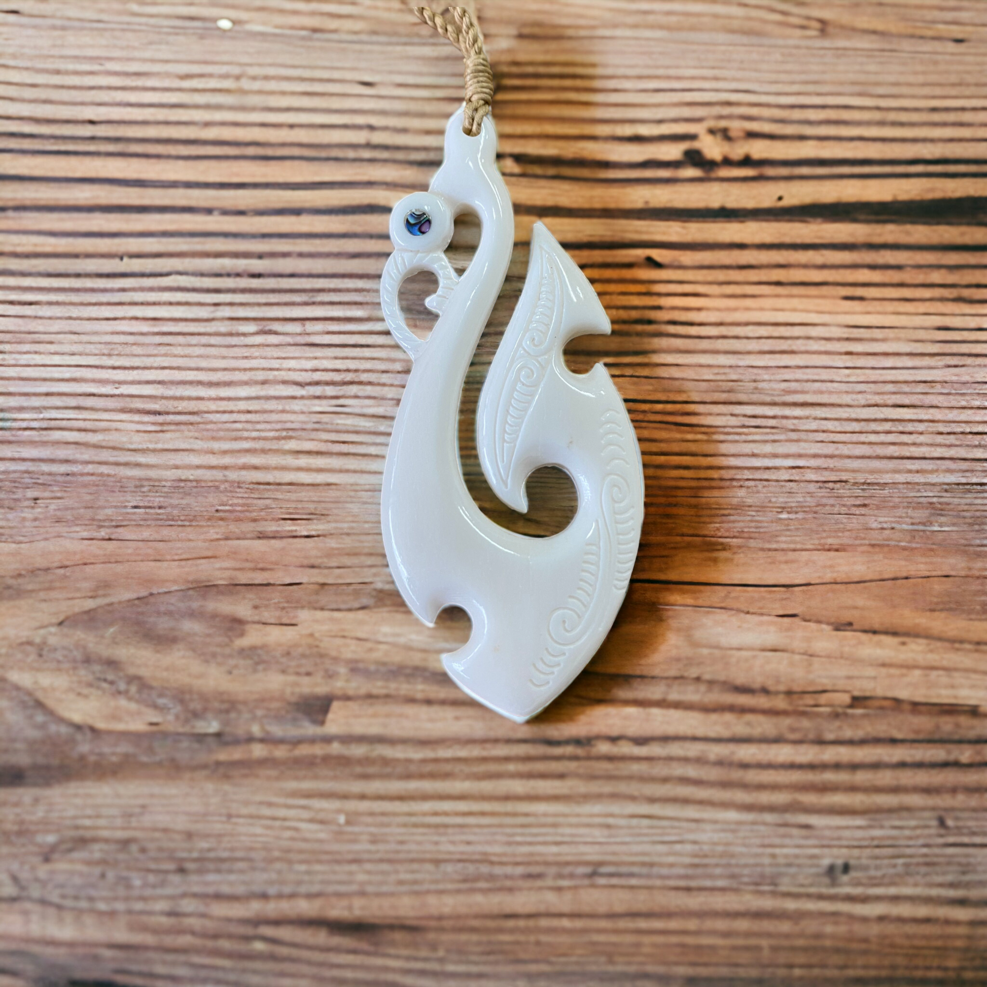 Bone Manaia Pendant