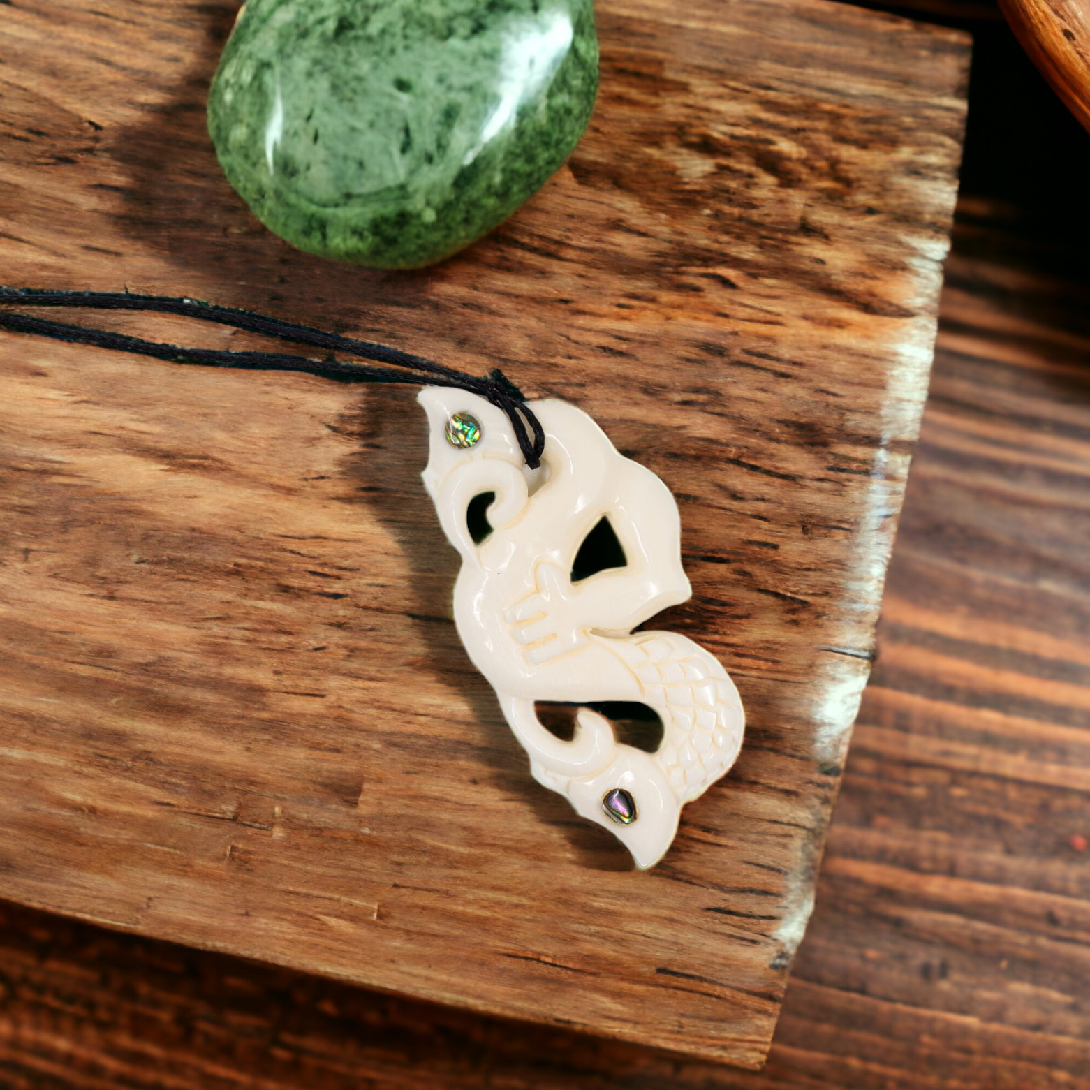 Bone Pendant - Manaia