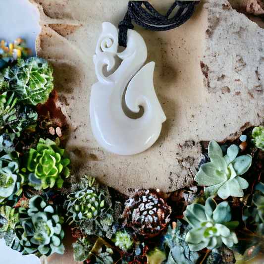 Bone Manaia Pendant