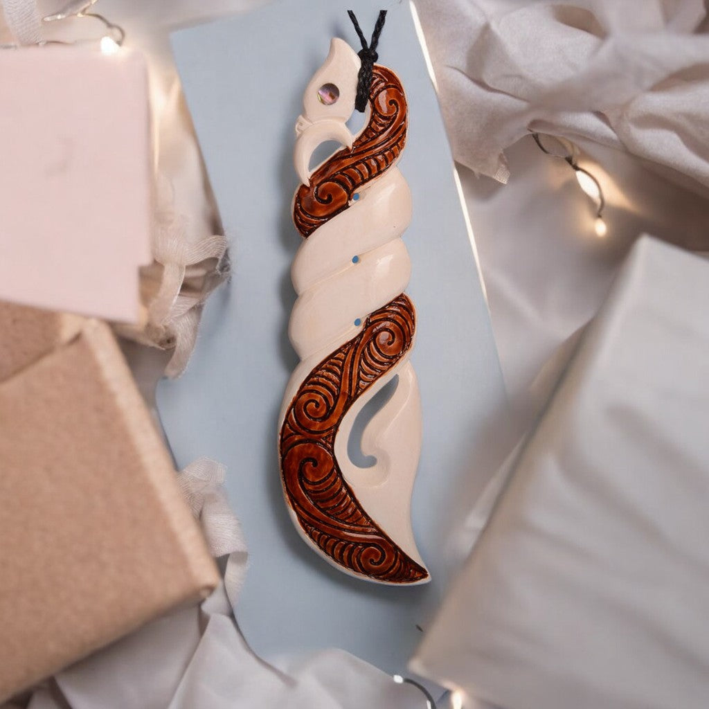 Bone Manaia Pendant