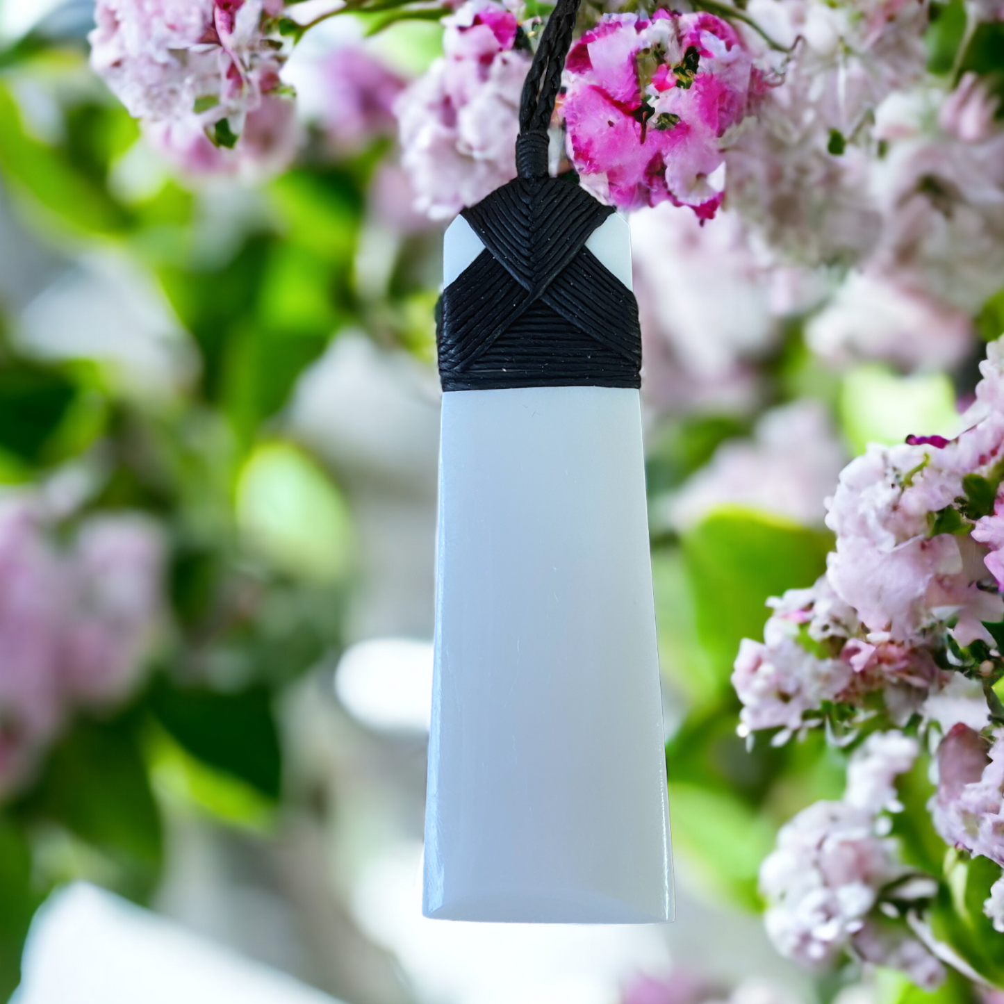 Bone Plain Toki Pendant - Large