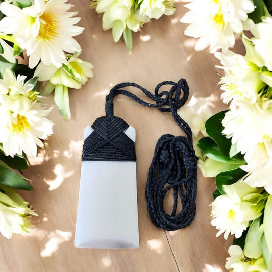 Bone Plain Toki Pendant - Small