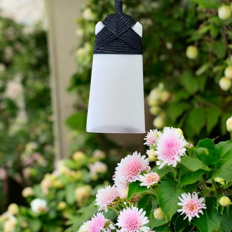 Bone Plain Toki Pendant - Small