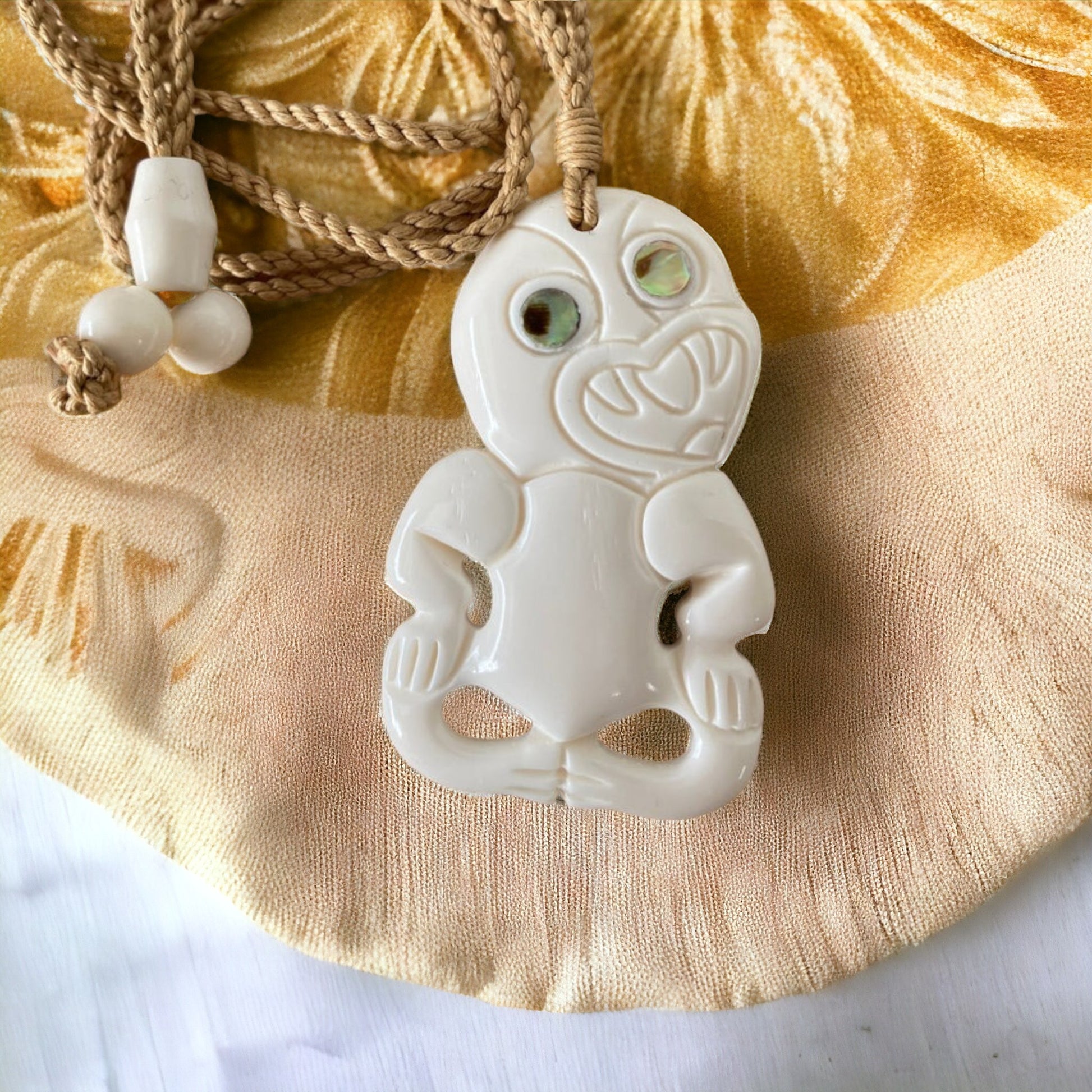 Bone Tiki Pendant