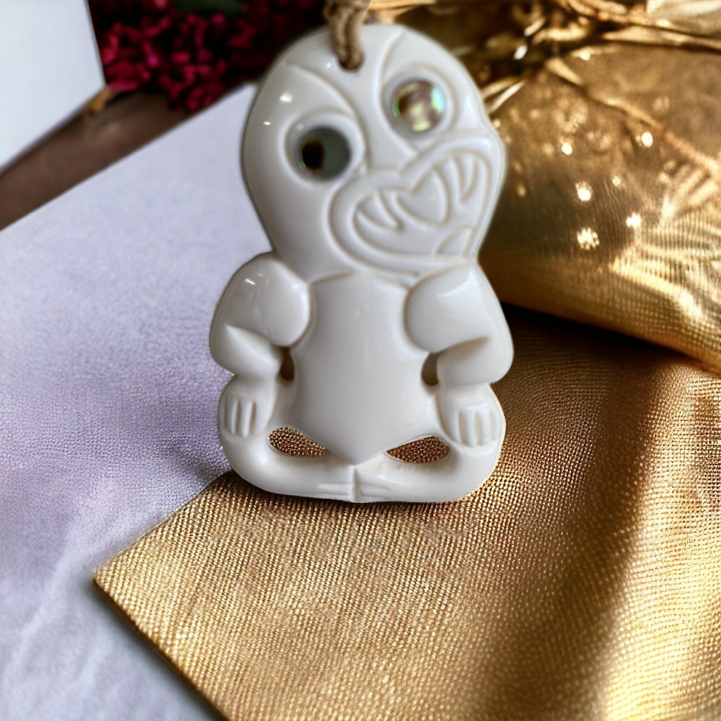 Bone Tiki Pendant
