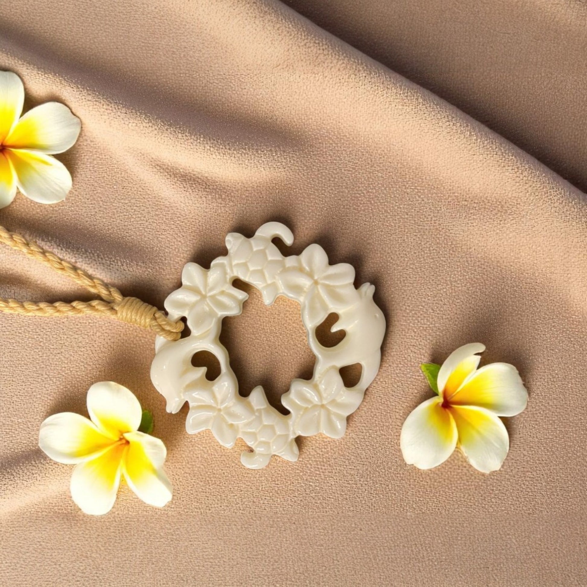 Bone Dolphin Pendant