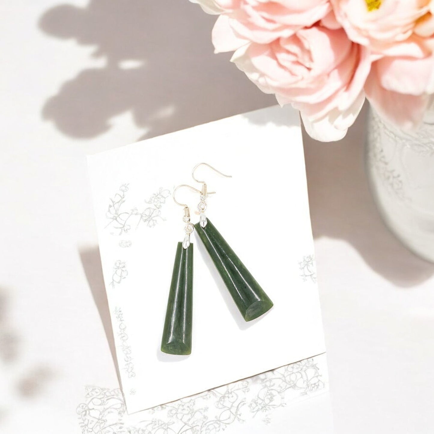 Greenstone Adzr Earrings