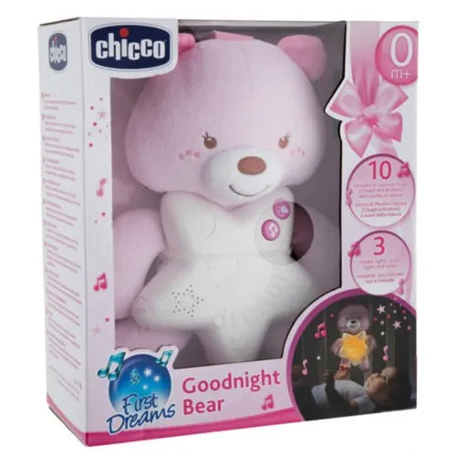 Chicco First Dreams Goodnight Bear Pink