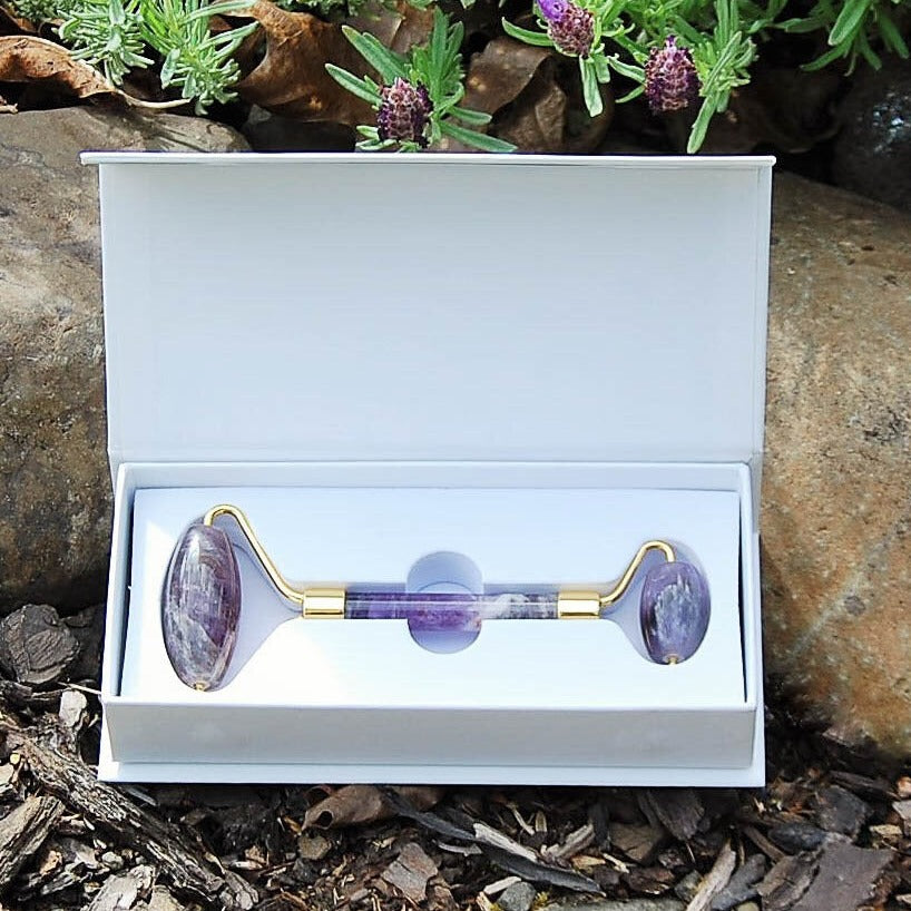 Nudi Point Amethyst Face Roller