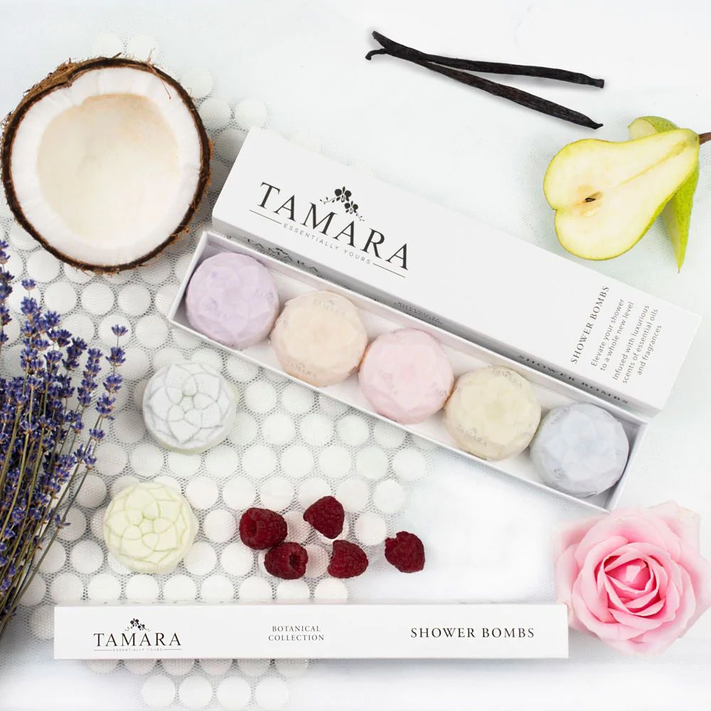 Tamara Shower Bombs Botanical Box - 5 Pack