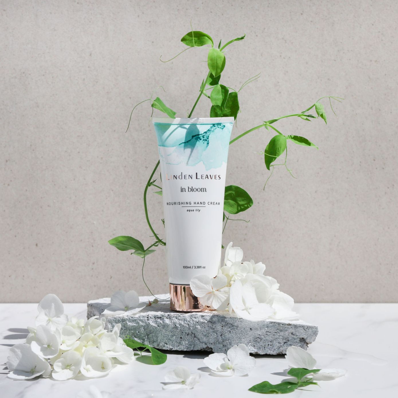 Linden Leaves Aqua Lily Hand Cream - 100ml