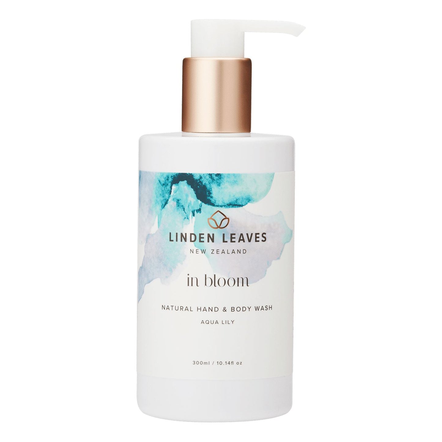 Linden Leaves Aqua Lily Hand & Body Wash - 300ml