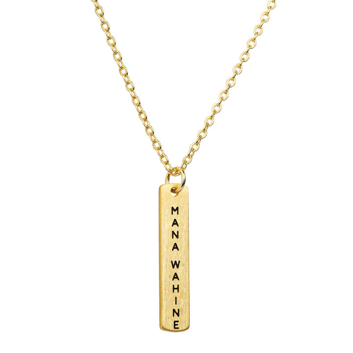 Little Taonga Mana Wahine – Strong woman – Necklace