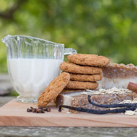 Nudi Point Oatmeal Exfoliating Body Bar