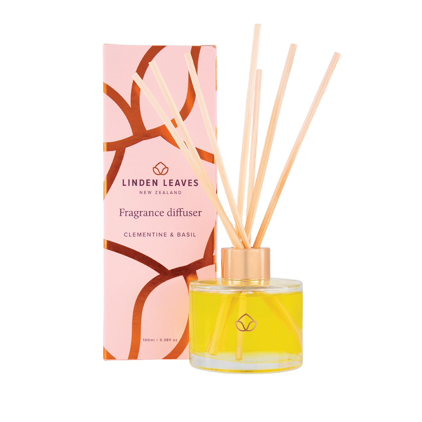 Linden Leaves Clementine & Basil Fragrance Diffuser 100ml
