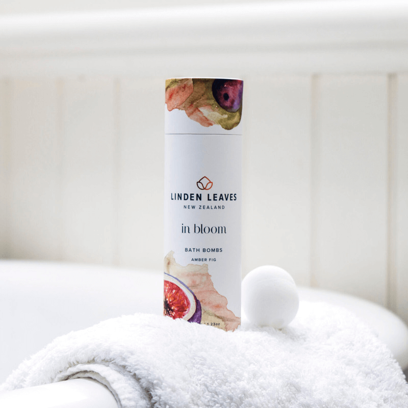 Linden Leaves Amber Fig Bath Bombs