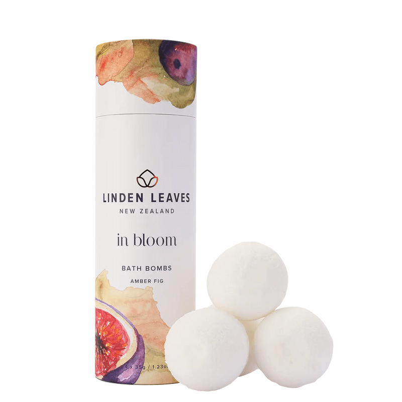 Linden Leaves Amber Fig Bath Bombs