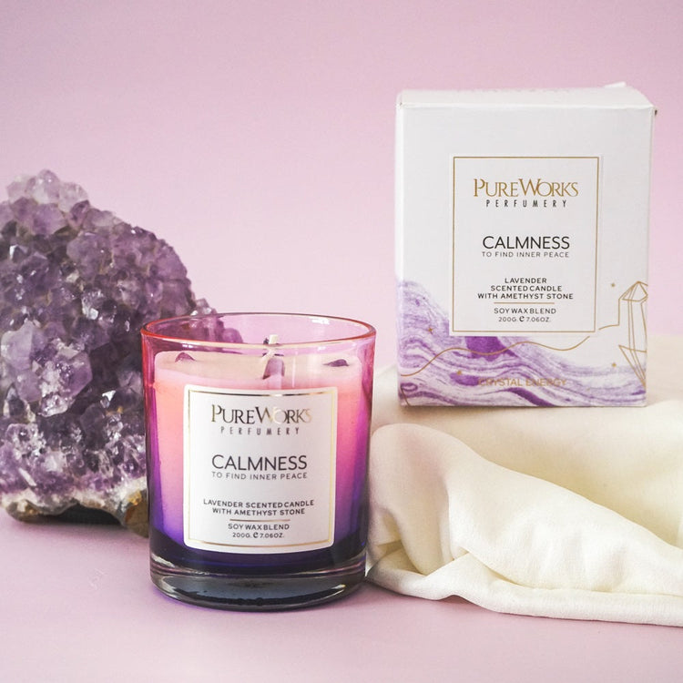 Pure Works Crystal Energy Candles & Reed Diffusers