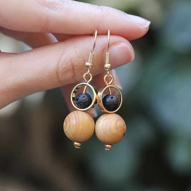 Lava hotsell bead earrings