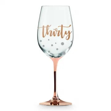 Landmark Rose Stem Wine Glass -  Thirty