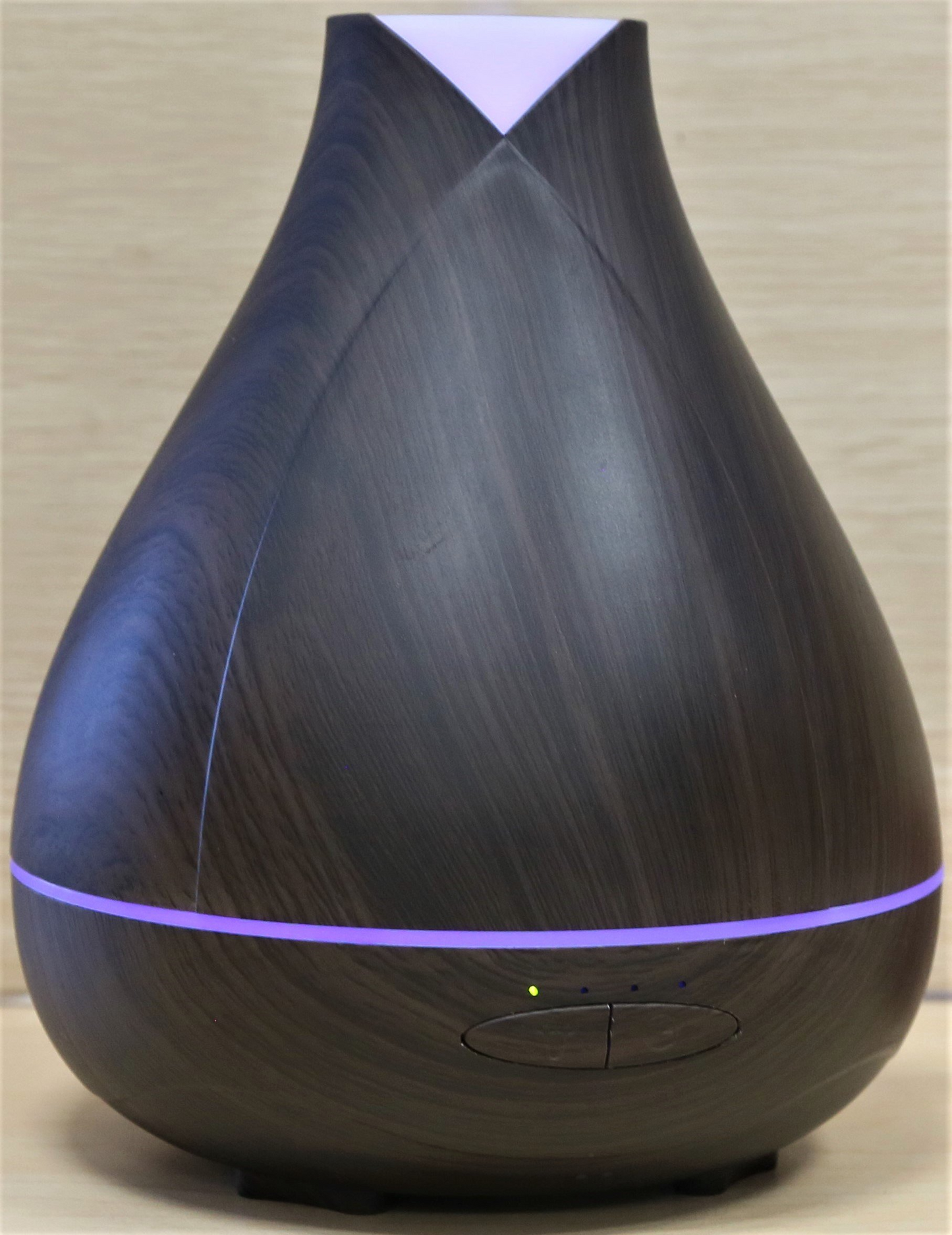 Ultrasonic Aroma LED Diffuser Dark Wood 530ml