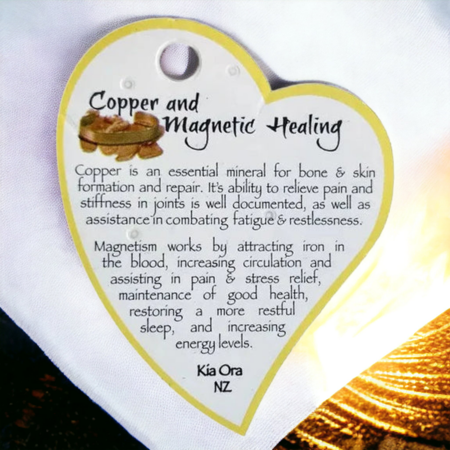 Kia Ora Copper Magnetic Bracelet - Kia Kaha