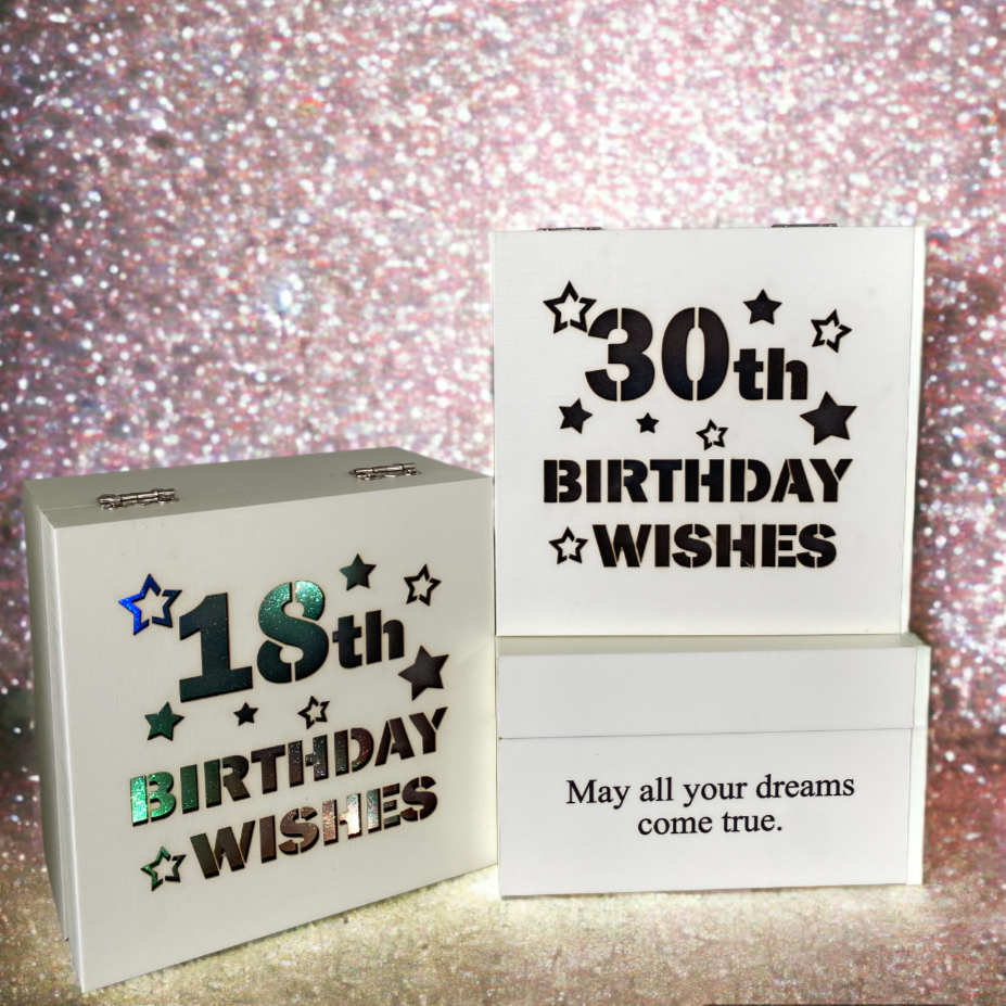 Starlight LED Birthday Wish Box