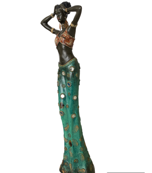 African Lady Figurine
