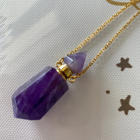 D-Lish Crystal Perfume Bottle Pendant