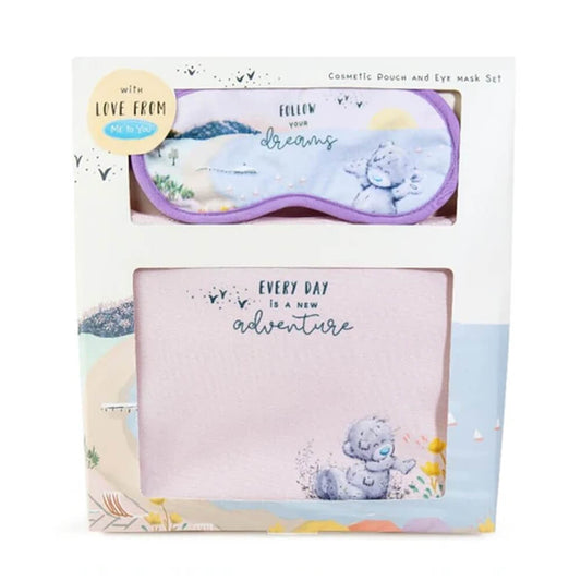 Me to You Eye Mask & Cosmetic Pouch Set