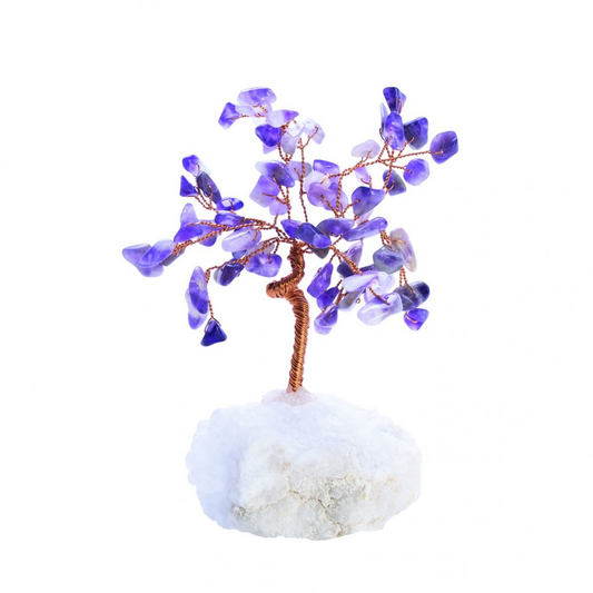 Crystal Gemstone Tree - Amethyst (Small)