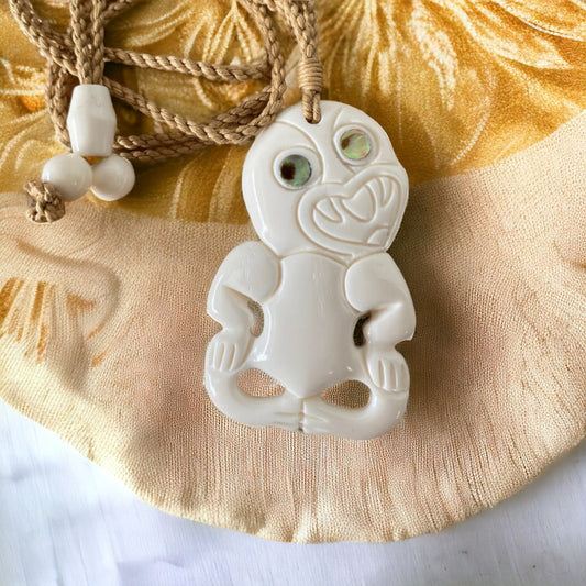 Bone Tiki Pendant