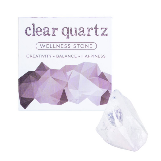 Raw Wellness Stone - Clear Quartz
