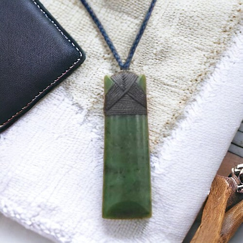 Greenstone Toki Pendant