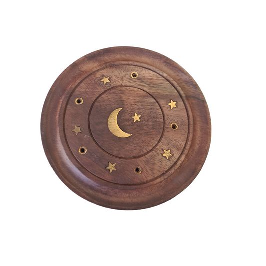 Moon & Star Incense Plate