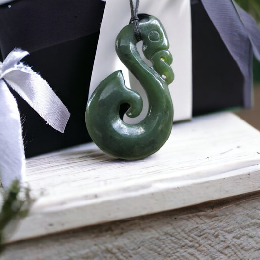 Greenstone Manaia Pendant 45mm