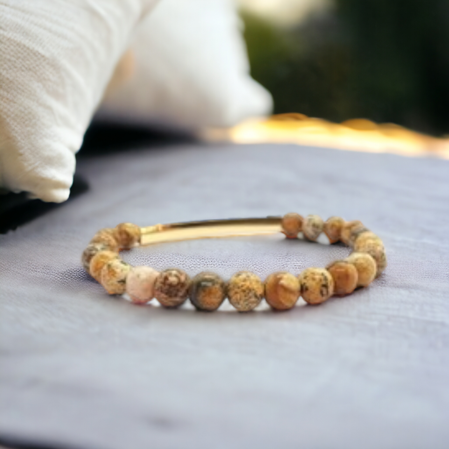Little Taonga Gemstone Bracelet Jasper  – Forever Whanau