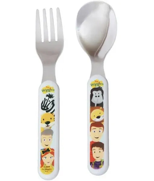 The Wiggles Safari Cutlery Set