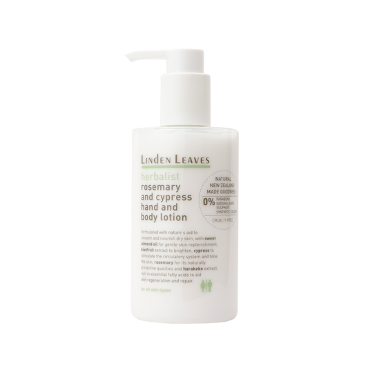 Linden Leaves Herbalist Hand & Body Lotion Rosemary & Cypress 300ml