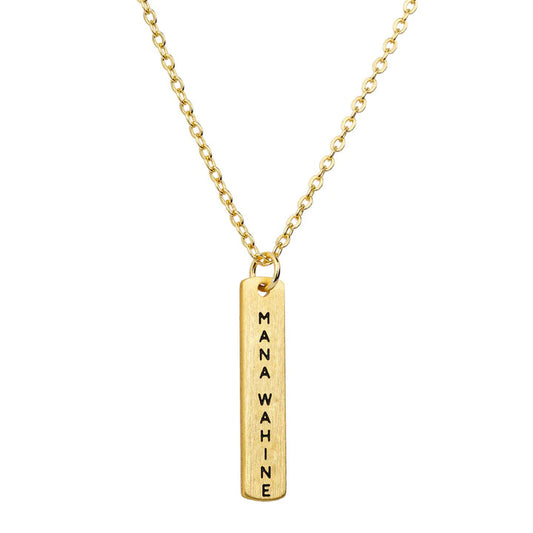 Little Taonga Mana Wahine – Strong woman – Necklace