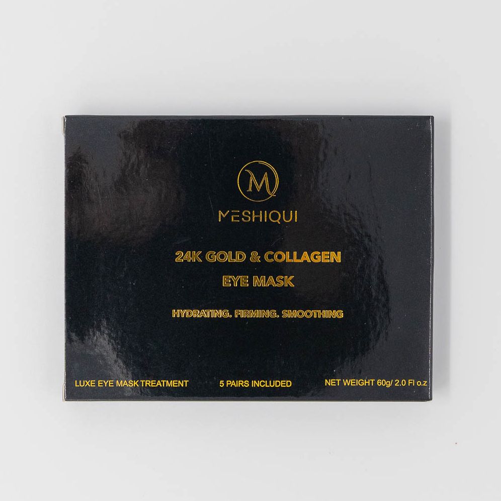 Meshiqui 24K Gold & Collagen Eye Mask
