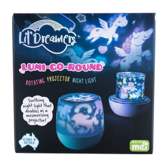 Lil Dreamers Lumi-Go-Round Rotating Projector Light  Unicorn